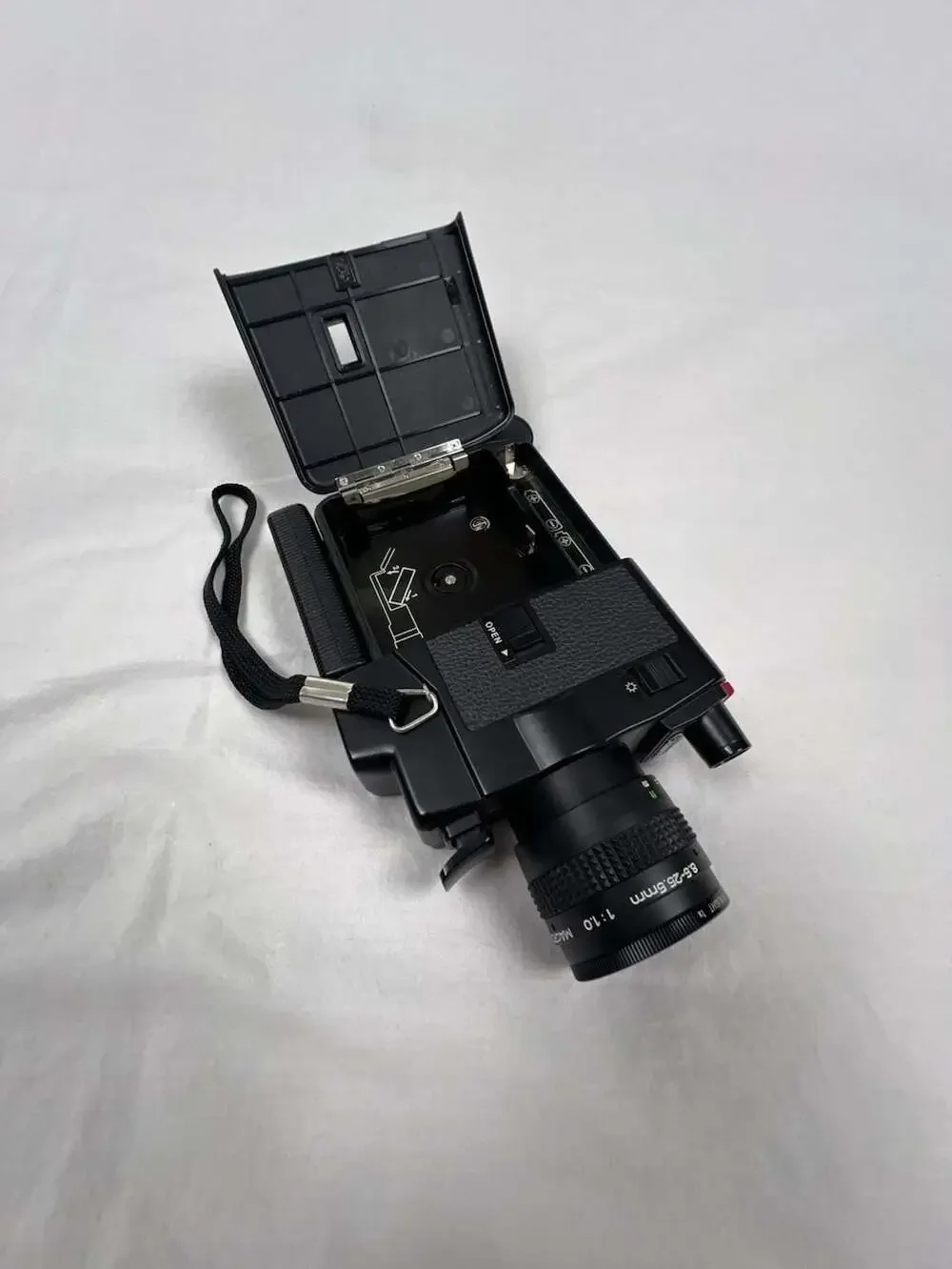 Canon 310XL Super 8 Film Camera with 8.6-26.5mm f/1.0 Macro Zoom Lens